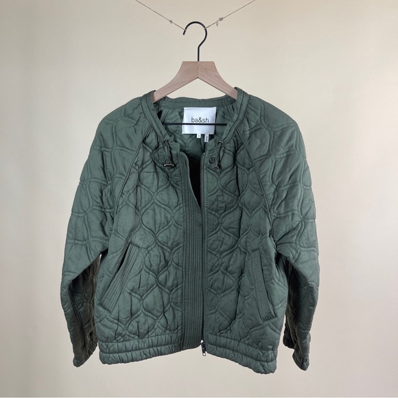 NWT Ba&sh Soho Jacket in Khaki - Picture 6 of 9